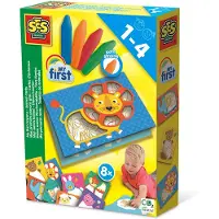 SES Creative My first crayons Eläinkortit