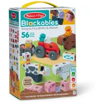 Melissa & Doug Blockables Rakennussarja Farm World 56 Osaa