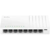 Cudy GS108U - Hallitsematon 8-porttinen Gigabit Ethernet -kytkin, valkoinen
