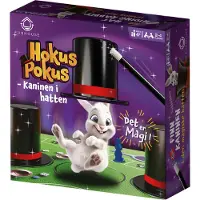 Funhouse Games Hokus Pokus - Kaninen I Hatten - Black - ONE SIZE