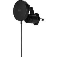 Aqiila Qi2 Wireless Charger With Carmount Black Laturit OneSize
