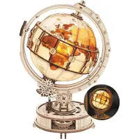 Robotime 3D puinen palapeli, Hehkuva Maapallo, 180 osaa, , ST003