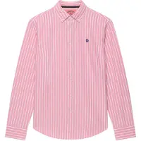 Superdry Slim Oxford Bd L,S Shirt - Pink - 16