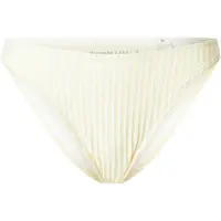 Abercrombie & Fitch Bikinihousut pastellinkeltainen / valkoinen