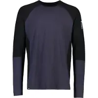 Mons Royale Men's Olympus Long Sleeve Black/Iron Kerrasto yläosat M