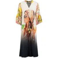 Key Largo Mekko 'Woman' beige / kerma / laivastonsininen / sitruuna