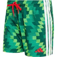 Adidas Firebird Aop Sh 5In - Green - L