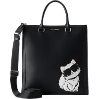 Karl Lagerfeld Käsilaukku 'IKON CHOUPETTE' hiekka / pastellinpinkki / musta / valkoinen