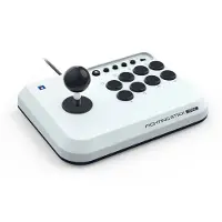 Hori - Fighting Stick Mini for PlayStation5 - White - 8 inches by 6 inches (5)