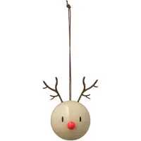 Hoptimist - Reindeer Joulupallo 2 kpl Latte