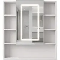 REA LED-peilikaappi Luna 70x80cm