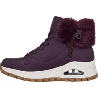 SKECHERS for woman. 167274 Ankle boots Uno Rugged Fall Air lilac (38), 3 to 5 cm, Laces, Casual, Purple