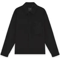 Lyle & Scott Lightweight Ripstop Overshirt - Black - XXL