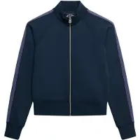 Superdry for woman. W2012677A Essential Logo Zip Sweatshirt navy (S), Casual, Sport, Cotton, Long sleeve