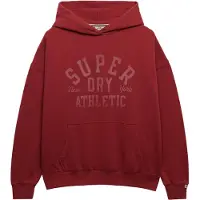 Superdry for woman. W2012452A Athletic Relaxed sweatshirt burgundy (M), Casual, Cotton