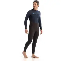 Jobe Perth Full 3/2 Mm Pitkähihainen Neopreenipuku Jossa Vetoketju Selässä