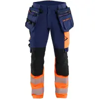 Blakläder 1145 ToolRig Highvis 4-way Stretch työhousut