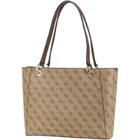 GUESS for woman. HWBG9672250 Noelle brown bag (OSFA), Casual, Polyurethane