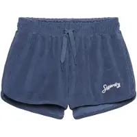 Superdry for woman. W7110505A Heritage Terry Shorts blue (M), Casual, Cotton