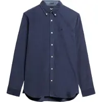 Superdry Classic Needle Cord Shirt - Navy - L