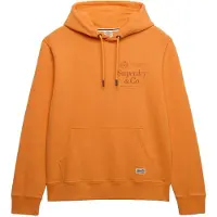 Superdry for man. M2014538A Sweatshirt 1954 Company orange (XXL), Casual, Cotton