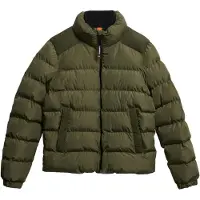Superdry for man. M5012287A Sports Puffer Jacket green (S), Casual, Polyester
