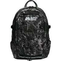 Superdry for woman. W9110420A Outdoor Backpack 28L Black Print (OSFA), Casual, Polyester
