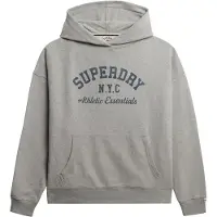 Superdry for woman. W2012452A Athletic Essentials Relax Sweatshirt grey (L), Casual, Cotton