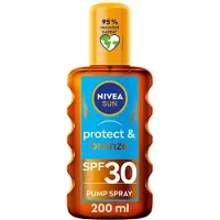 Nivea Sun Protect & Bronze kuiva aurinkosuojaöljy SPF 30 200 ml