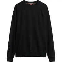 Superdry for man. M2014307A Essential Logo Raglan Sweatshirt black (S), Casual, Cotton