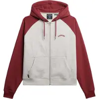 Superdry for woman. W2012476A Essential Logo OSZ Raglan sweatshirt red (L), Casual, Cotton