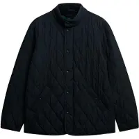 Superdry for man. M5012225A Quilted Estate Jacket grey (XL), Casual, Polyester