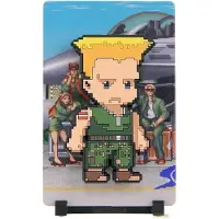 First 4 figures FiGGYZ Street Fighter 2 hahmomagneetti (Guile)