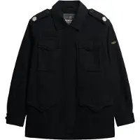 Superdry for woman. W5011938A Embellished Field Jacket black (S), Casual, Cotton