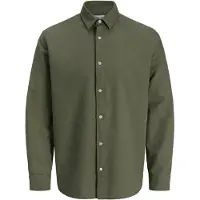 Jack & Jones Breeze Linen Blend Pitkähihainen Kauluspaita