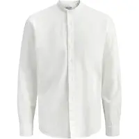 Jack & Jones Breeze Band Linen Blend Pitkähihainen Kauluspaita