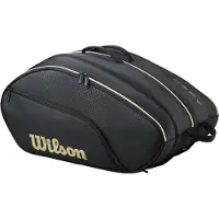 Wilson Defy V1 Padel Bag Black/Gold, Padellaukut
