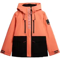 Superdry for woman. WS110181A Ultimate Freestyle Ski Jacket coral (M), Casual, Sport, Polyester, Snow