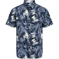 Jack & Jones Jack&Jones Jjhonolulu miesten lyhythihainen kauluspaita