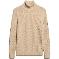 Superdry Slouchy Cable Korkeakauluksinen Neulepaita