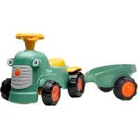 Falk Potkuauto Traktori Maurice + Perävaunu