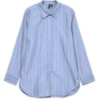 Vero Moda Vmelina Ls Shirt Wvn Noos - Blue - M