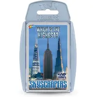 Winning Moves Skyscrapers Top Trumps Card Game (English)