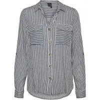 Vero Moda Pusero 'VMBumpy' musta / valkoinen