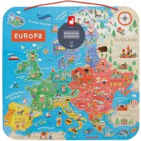 Janod Euroopan Kartta Magneettinen Versio Saksa