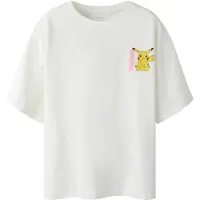 Name it Nkfdyppi Pokemon Ss Rlx Top Noos Sky - White - 134-140