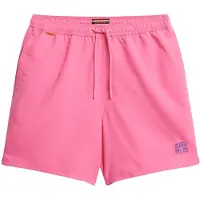 Superdry for man. M3010256A Essential Pink Swimsuit (M), Beachwear, Recycled Polister, Sustainable