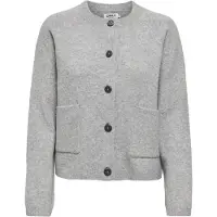 ONLY Onlpiemonte L/S Cardigan Knt Noos - Grey - XL