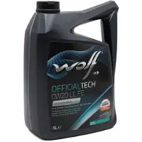 WOLF Officialtech Ll Fe Sae 0w-20 Moottoriöljy 5l