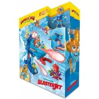 Magic Box S Blaster Jet -hahmo Pyörivällä Lataimella Ja 6 Ammuksella